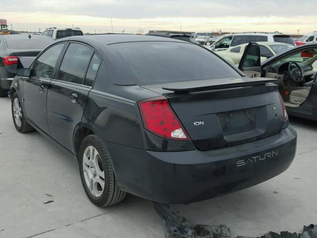 1G8AZ52F24Z228053 - 2004 SATURN ION LEVEL BLACK photo 3