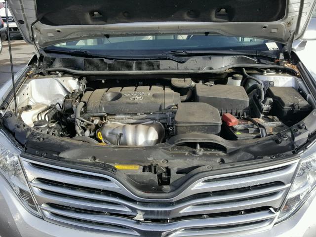 4T3ZE11A99U006989 - 2009 TOYOTA VENZA BASE SILVER photo 7