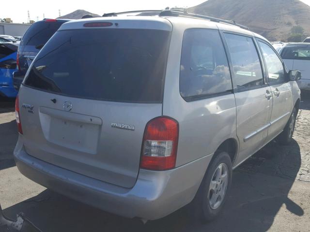 JM3LW28GXY0153867 - 2000 MAZDA MPV WAGON TAN photo 4