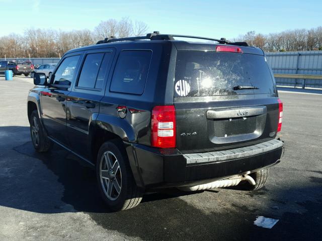 1J8FF28B99D192575 - 2009 JEEP PATRIOT SP BLACK photo 3