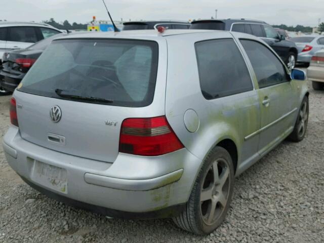 9BWDE61J224016778 - 2002 VOLKSWAGEN GTI BASE SILVER photo 4