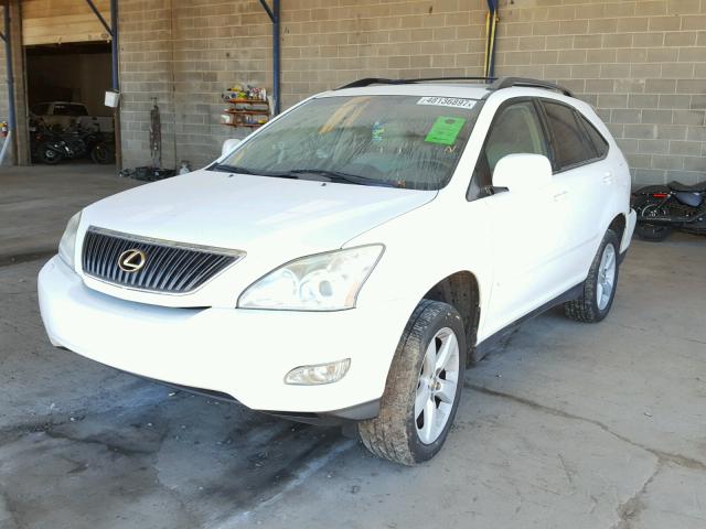 2T2HA31U85C075749 - 2005 LEXUS RX 330 WHITE photo 2