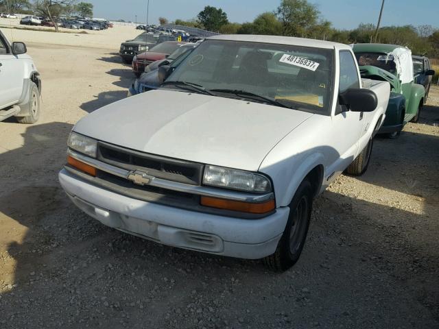 1GCCS14W01K130569 - 2001 CHEVROLET S TRUCK S1 WHITE photo 2