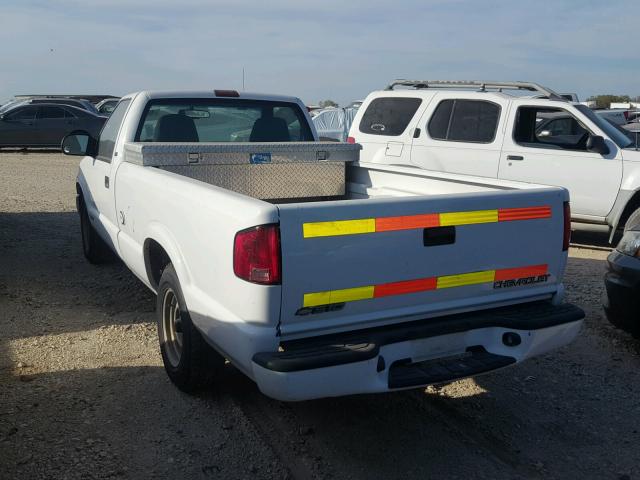 1GCCS14W01K130569 - 2001 CHEVROLET S TRUCK S1 WHITE photo 3