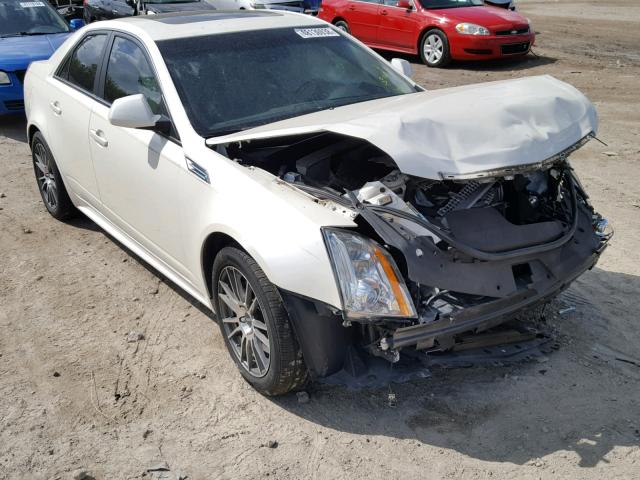 1G6DP5EV5A0139396 - 2010 CADILLAC CTS PREMIU WHITE photo 1