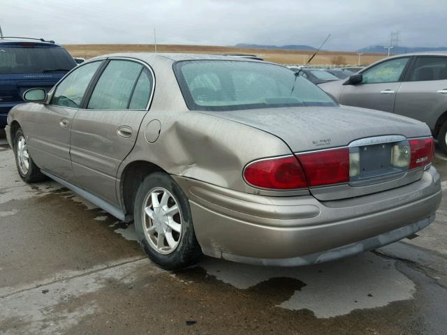 1G4HR54K33U208934 - 2003 BUICK LESABRE LI GOLD photo 3