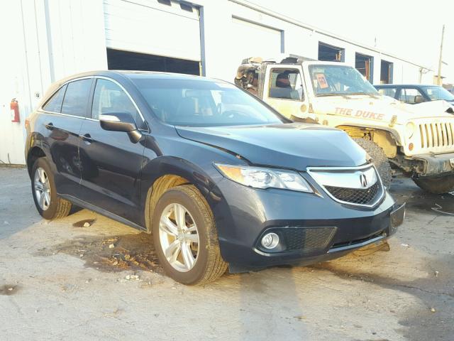 5J8TB4H55DL013363 - 2013 ACURA RDX TECHNO GRAY photo 1