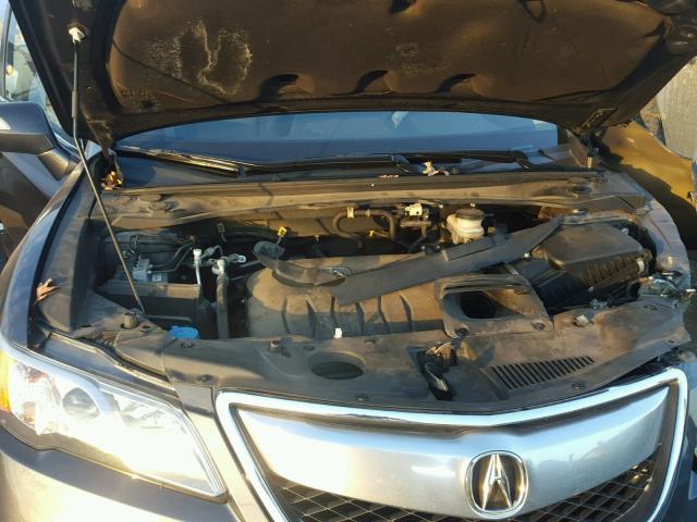 5J8TB4H55DL013363 - 2013 ACURA RDX TECHNO GRAY photo 7