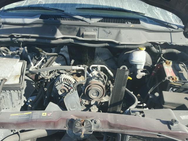 1D7HA18D55S185466 - 2005 DODGE RAM 1500 S MAROON photo 7