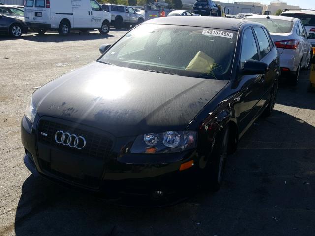 WAUHF78P28A130683 - 2008 AUDI A3 2.0 BLACK photo 2