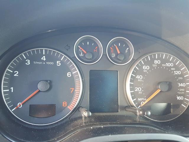 WAUHF78P28A130683 - 2008 AUDI A3 2.0 Սև լուսանկար 8