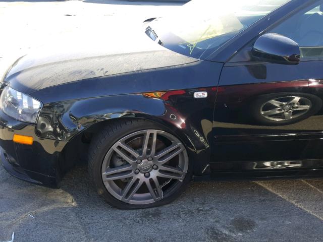 WAUHF78P28A130683 - 2008 AUDI A3 2.0 Սև լուսանկար 9