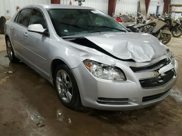 1G1ZC5EB8AF148281 - 2010 CHEVROLET MALIBU 1LT SILVER photo 1