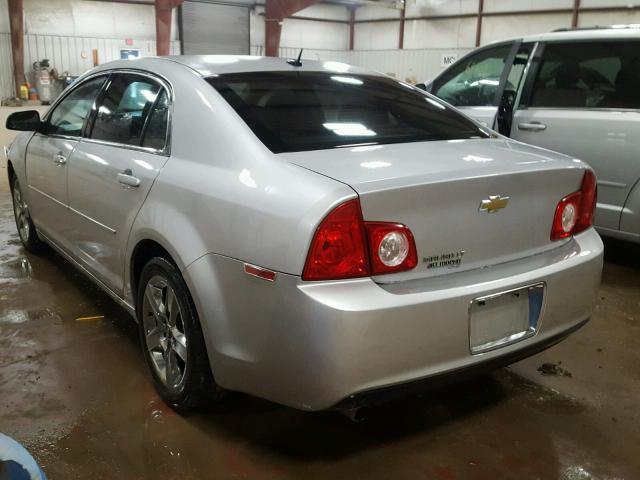 1G1ZC5EB8AF148281 - 2010 CHEVROLET MALIBU 1LT 银色 照片 3