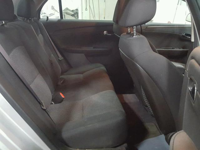 1G1ZC5EB8AF148281 - 2010 CHEVROLET MALIBU 1LT 银色 照片 6