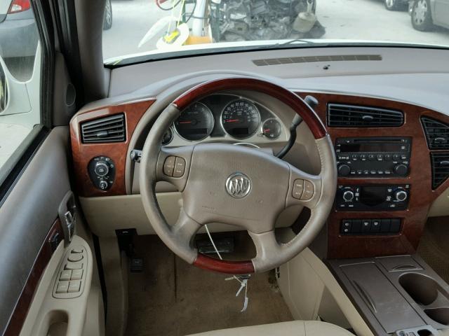 3G5DA03L07S517944 - 2007 BUICK RENDEZVOUS WHITE photo 9