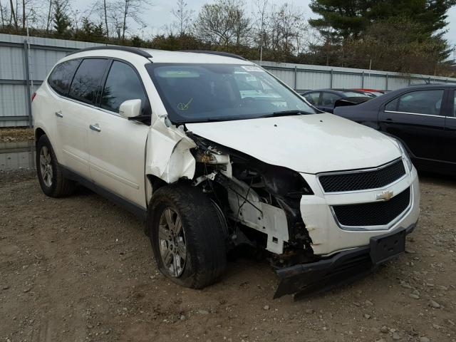 1GNKVGED2BJ401925 - 2011 CHEVROLET TRAVERSE L WHITE photo 1