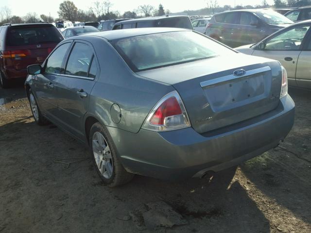 3FAFP08116R131276 - 2006 FORD FUSION SEL GRAY photo 3