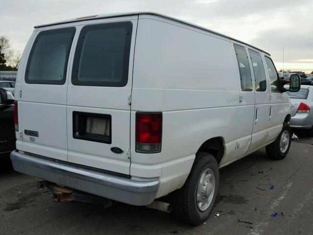 1FTSE34L68DA78500 - 2008 FORD ECONOLINE WHITE photo 4