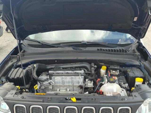 ZACCJAAT9GPC71197 - 2016 JEEP RENEGADE S ლურჯი ფოტო 7