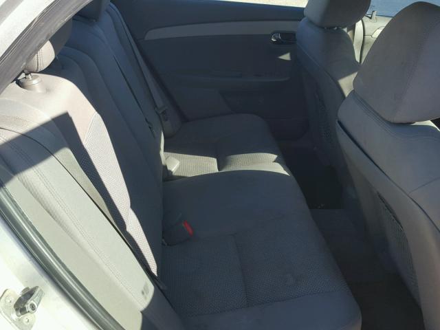 1G1ZB5EB9AF299987 - 2010 CHEVROLET MALIBU LS ვერცხლისფერი ფოტო 6