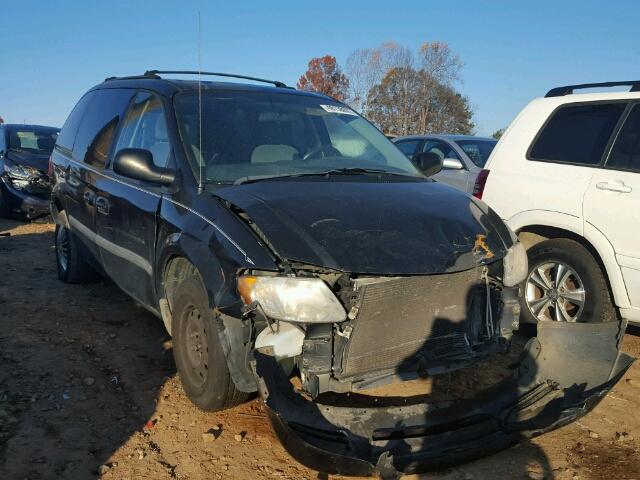 1A4GP45RX6B594516 - 2006 CHRYSLER TOWN & COU BLACK photo 1