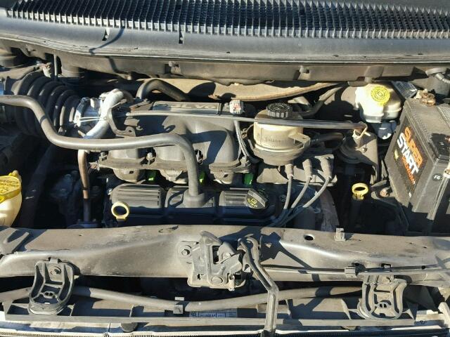 1A4GP45RX6B594516 - 2006 CHRYSLER TOWN & COU BLACK photo 7