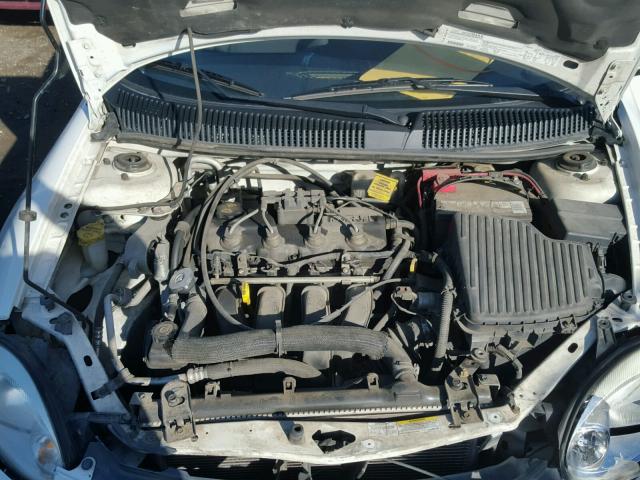 1B3ES56C15D150716 - 2005 DODGE NEON SXT WHITE photo 7