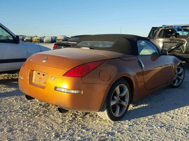 JN1AZ36A16M451244 - 2006 NISSAN 350Z ROADS ORANGE photo 4