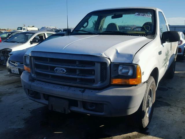 1FTNF20LXXEA29142 - 1999 FORD F250 SUPER WHITE photo 2