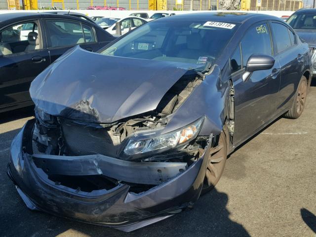 19XFB2F9XEE085112 - 2014 HONDA CIVIC EXL 灰色 照片 2