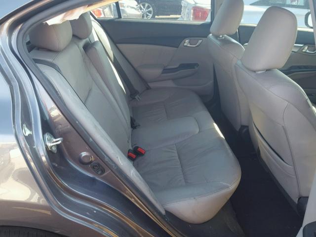 19XFB2F9XEE085112 - 2014 HONDA CIVIC EXL 灰色 照片 6