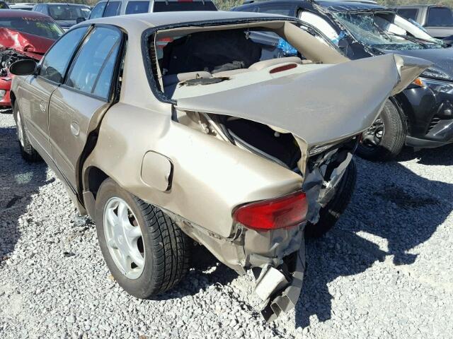 2G4WB52K041230224 - 2004 BUICK REGAL LS GOLD photo 3