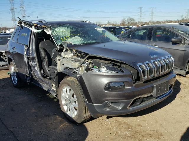 1C4PJMDS8GW242265 - 2016 JEEP CHEROKEE L CHARCOAL photo 1