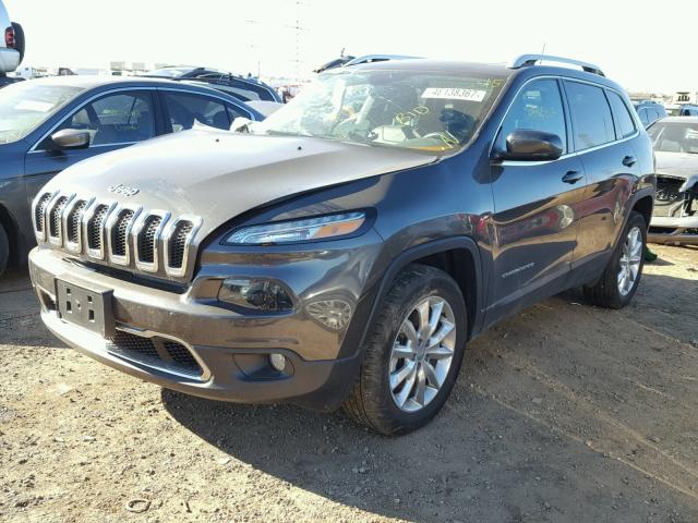 1C4PJMDS8GW242265 - 2016 JEEP CHEROKEE L CHARCOAL photo 2