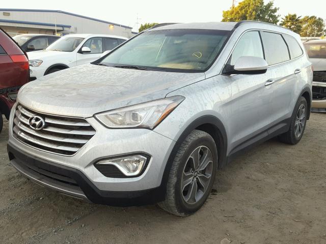 KM8SM4HF0GU158916 - 2016 HYUNDAI SANTA FE S SILVER photo 2