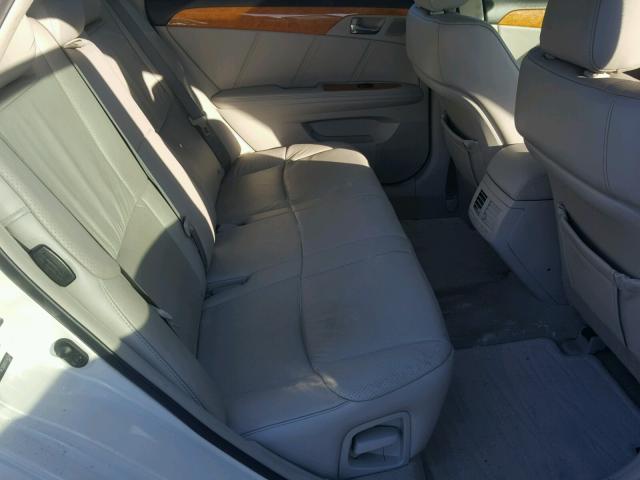 4T1BK36B06U134534 - 2006 TOYOTA AVALON XL Ақ фото 6
