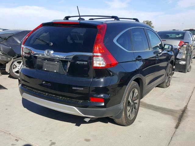 5J6RM4H97FL101110 - 2015 HONDA CR-V TOURI BLACK photo 4