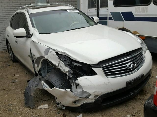 JN1BJ0HR4EM191806 - 2014 INFINITI QX50 WHITE photo 1