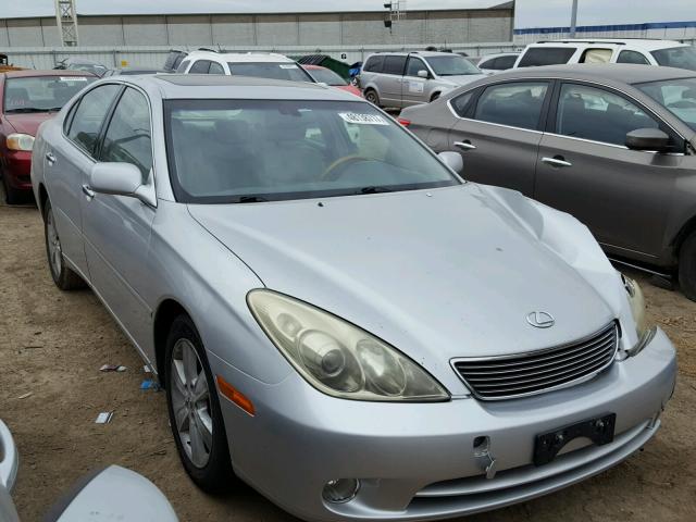 JTHBA30G755117183 - 2005 LEXUS ES 330 SILVER photo 1