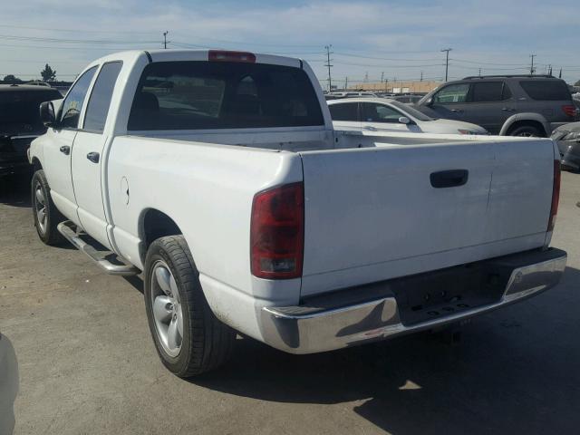 1D7HA18D33S376431 - 2003 DODGE RAM 1500 S WHITE photo 3