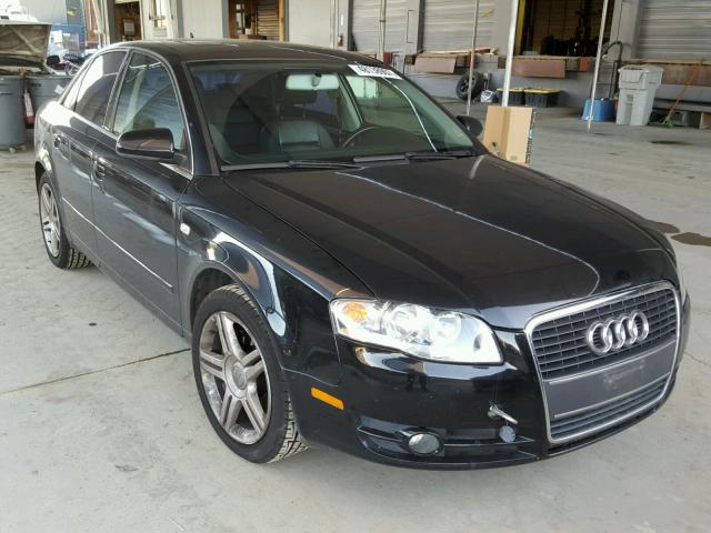 WAUAF78E27A271767 - 2007 AUDI A4 2 BLACK photo 1