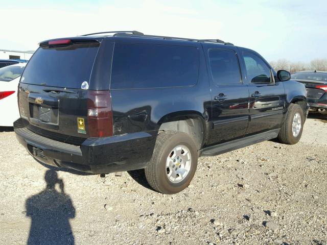 1GNSKHE33BR103889 - 2011 CHEVROLET SUBURBAN K BLACK photo 4