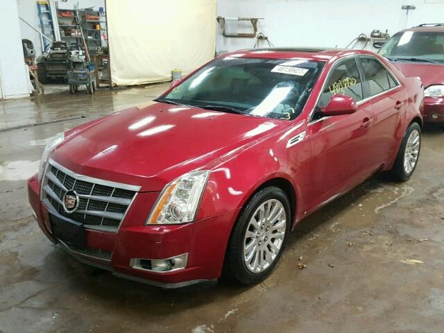 1G6DV57V380146036 - 2008 CADILLAC CTS HI FEA RED photo 2