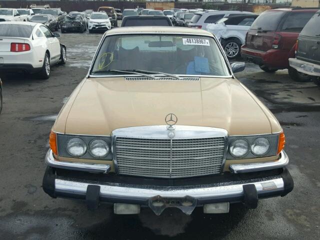 11602412096620 - 1977 MERCEDES-BENZ 280SE BEIGE photo 9