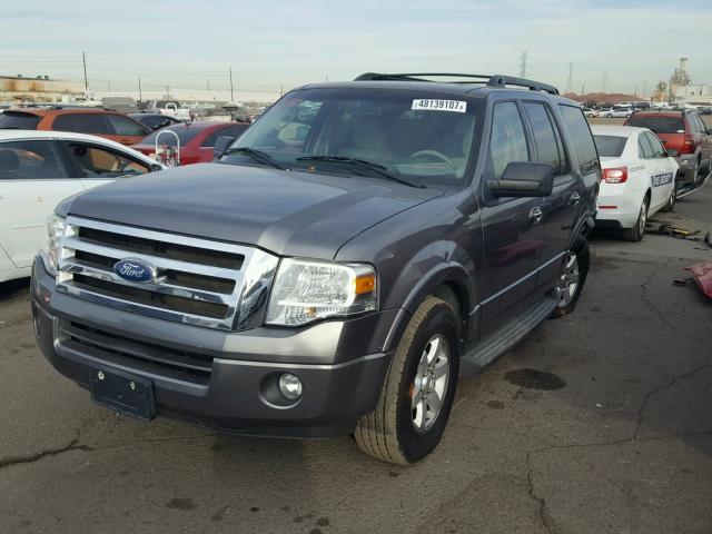 1FMJU1F58AEB45417 - 2010 FORD EXPEDITION GRAY photo 2