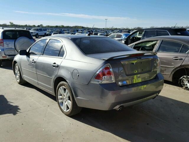 3FAHP08167R231254 - 2007 FORD FUSION SEL GRAY photo 3