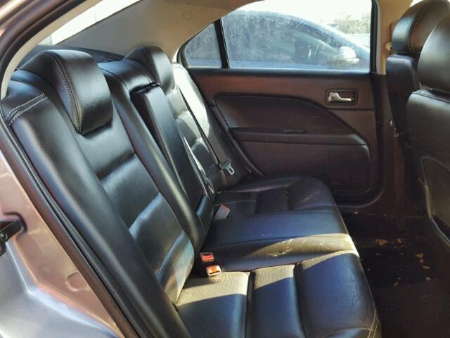 3FAHP08167R231254 - 2007 FORD FUSION SEL GRAY photo 6