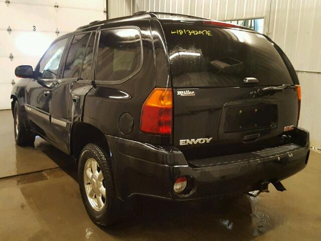 1GKDT13S352284865 - 2005 GMC ENVOY BLACK photo 3