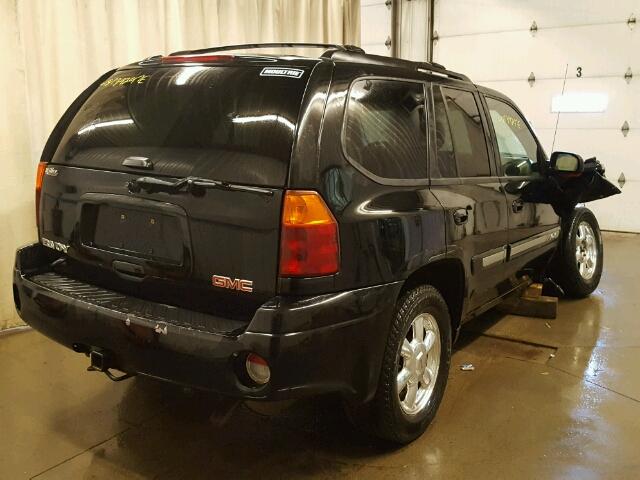 1GKDT13S352284865 - 2005 GMC ENVOY BLACK photo 4